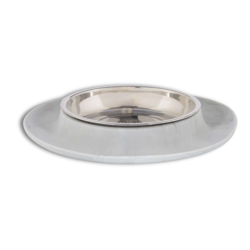 Messy Cats -  Feeder - Silicone - Marble
