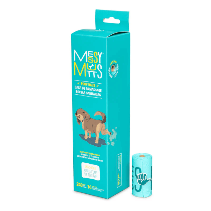 Messy Mutts - Poop Bag - Advanced BioRecycle - Refill - 16 pack