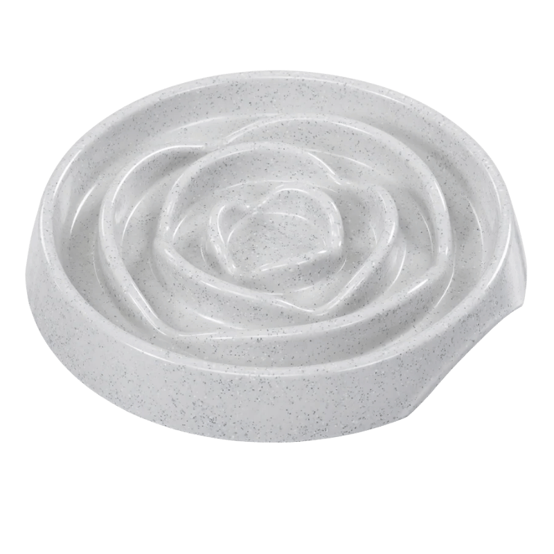 Messy Mutts - Feeder - Slow - Melamine - Round - 1.75 cups