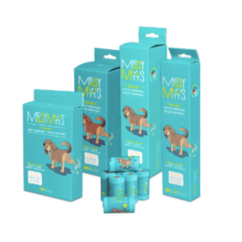 Messy Mutts  - Advanced BioRecycle Poop Bag Refill 16 pack