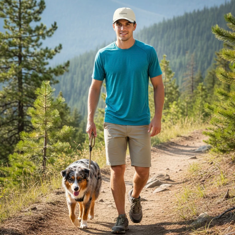 HatPhile - Performance Baseball Cap - Dad Dog - Cream
