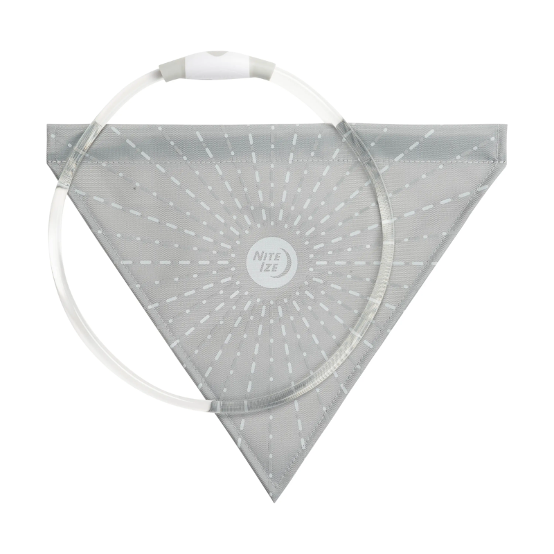 NITE IZE - NiteHowl® Bandana Rechargeable LED Safety Necklace - Disc-O Select™