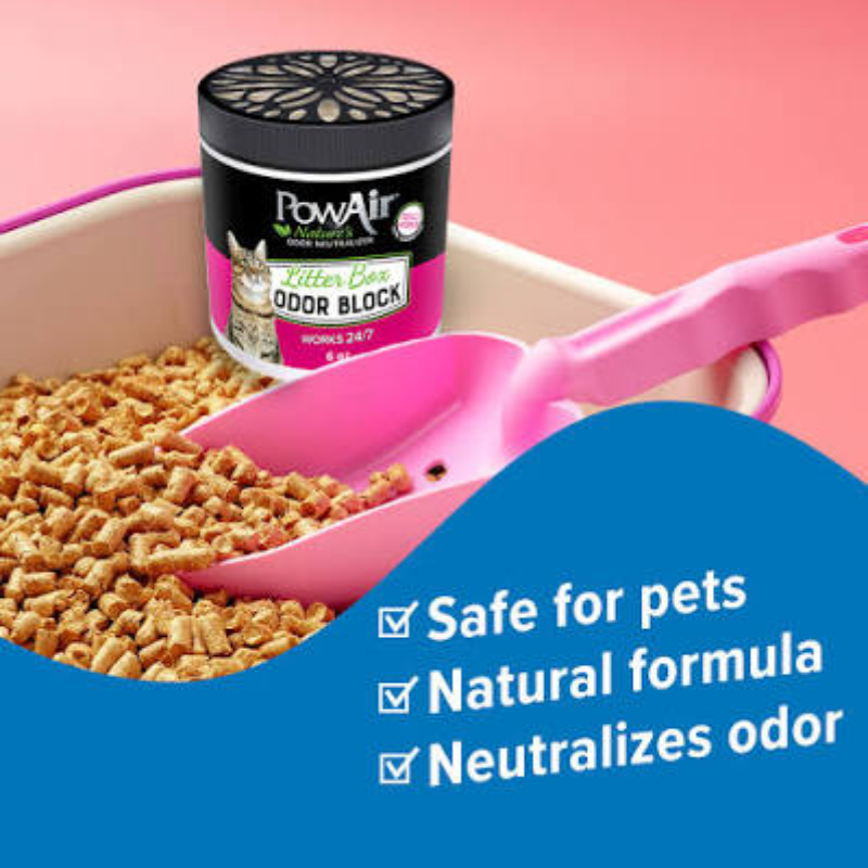 PowAir - Odour Block - Litter Box (170g)
