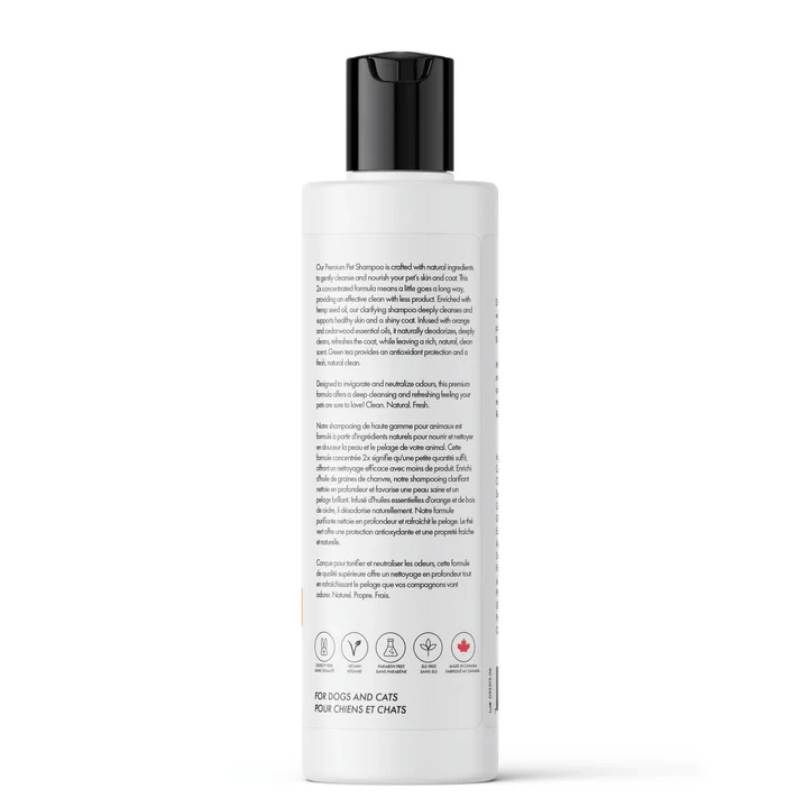 TRUE NORTH - Shampoo - Orange & Cedarwood - 2x Concentrated - 237ml