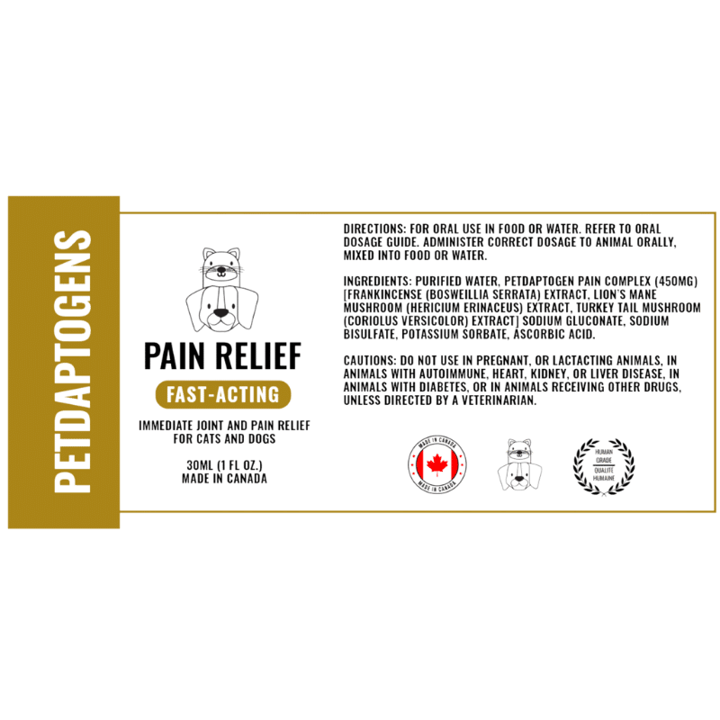 Petdaptogens - Blend - Pain Relief