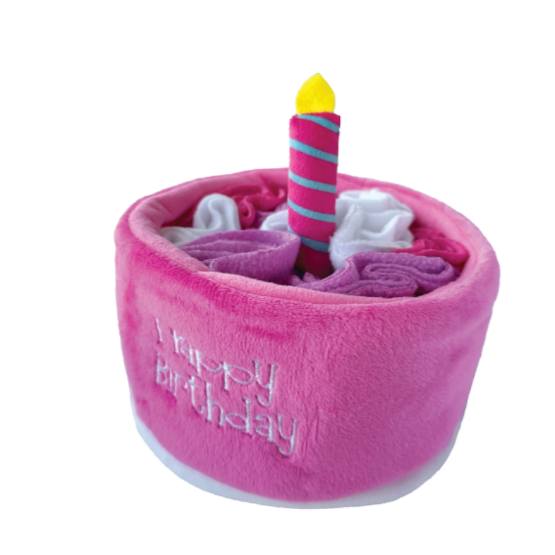 FoufouBRANDS - Hide'n Seek - Birthday Cake- Snuffle - Pink