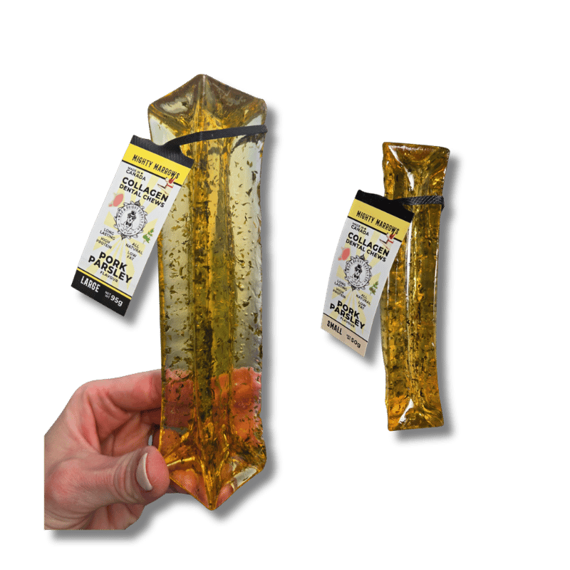 Wag & Bright - Mighty Marrows - Collagen Dental Chews - Pork & Parsley