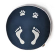 PLAY - Bed - Dog - Round - Footprint - Blue