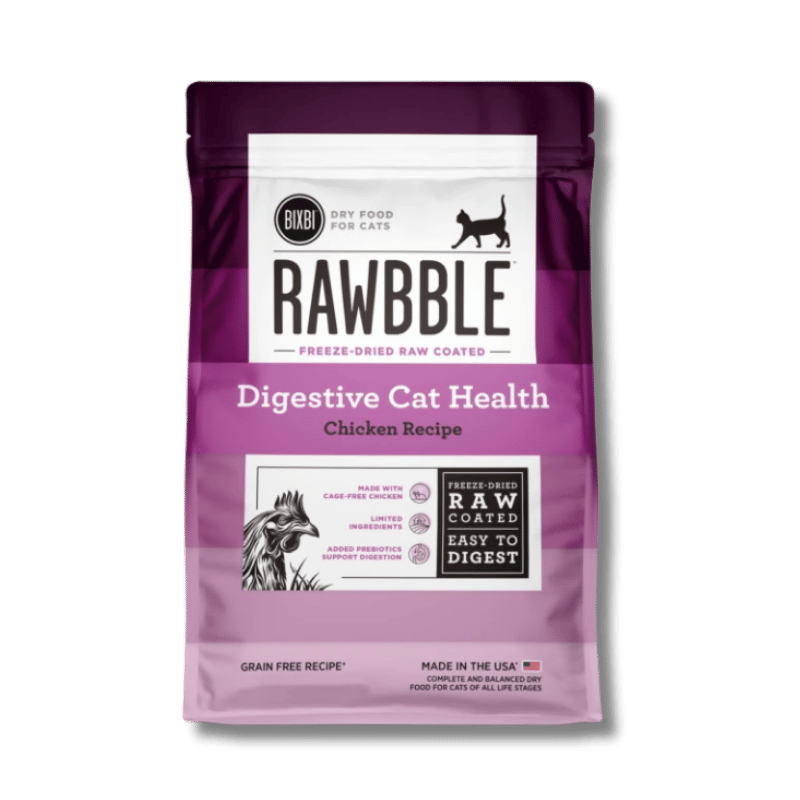 BIXBI - Cat - Dry - Rawbble - Chicken - Digestive Health - 3lb