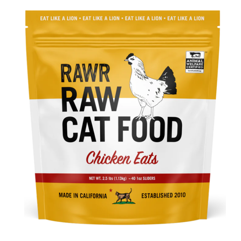 Rawr- Chicken Eats - 1.13kg (40 x 1oz Sliders)