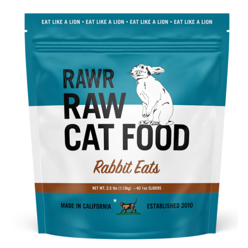 Rawr- Rabbit Eats - 1.13kg (40 x 1oz Sliders)