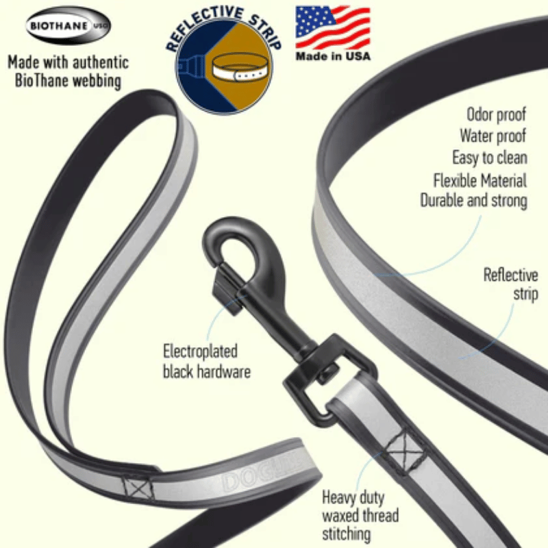 Dogline - Biothane Reflective Leash