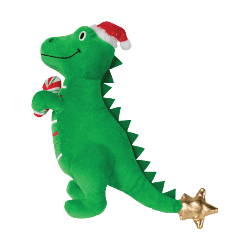 Fringe Studio - Rex-Mas Is Here Plush Dog Toy