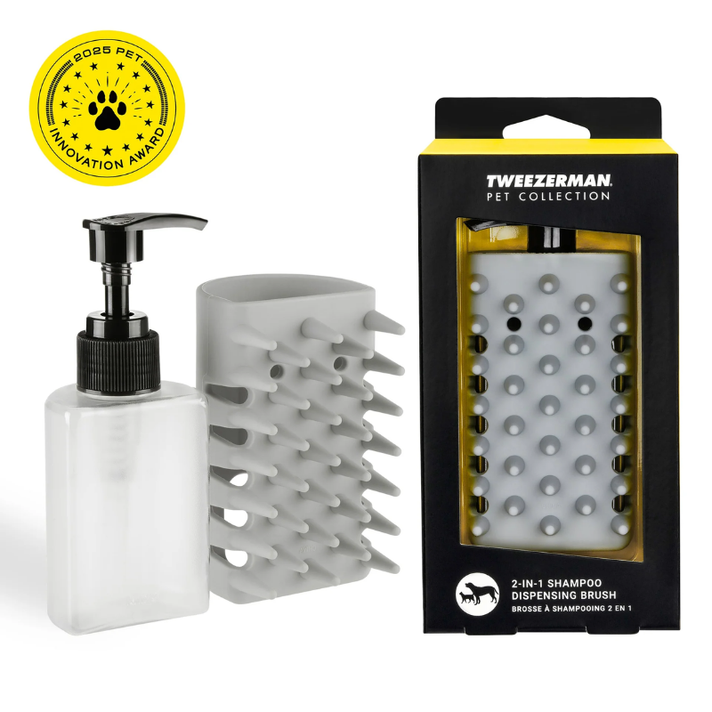 Tweezerman - 2-in-1 Shampoo Brush