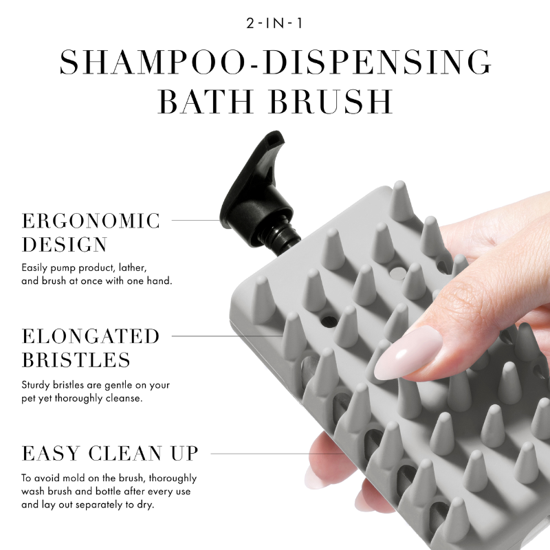 Tweezerman - 2-in-1 Shampoo Brush
