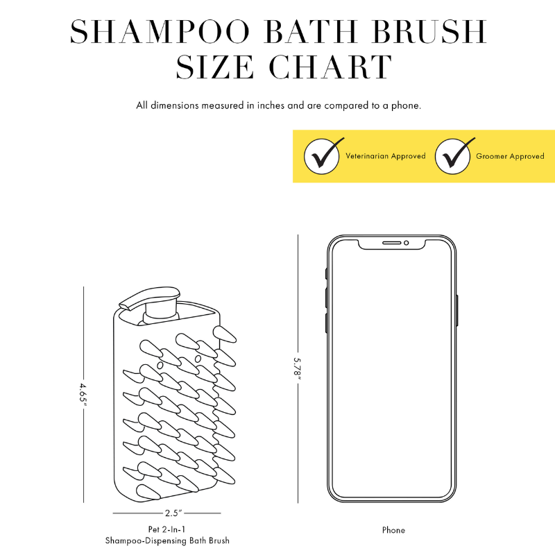 Tweezerman - 2-in-1 Shampoo Brush