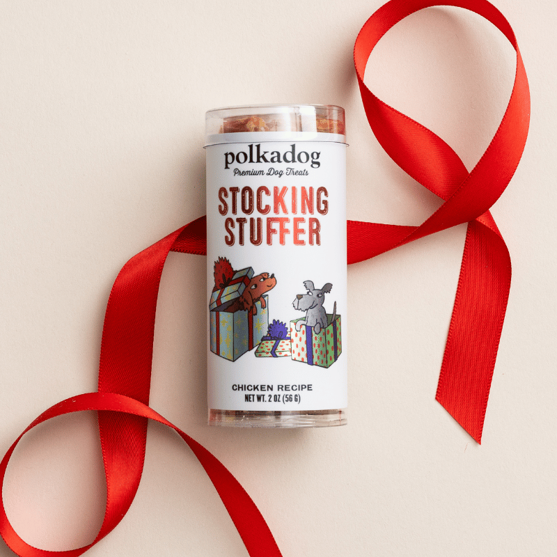 polkadog - Holiday - Tube - Mini -  Stocking Stuffer