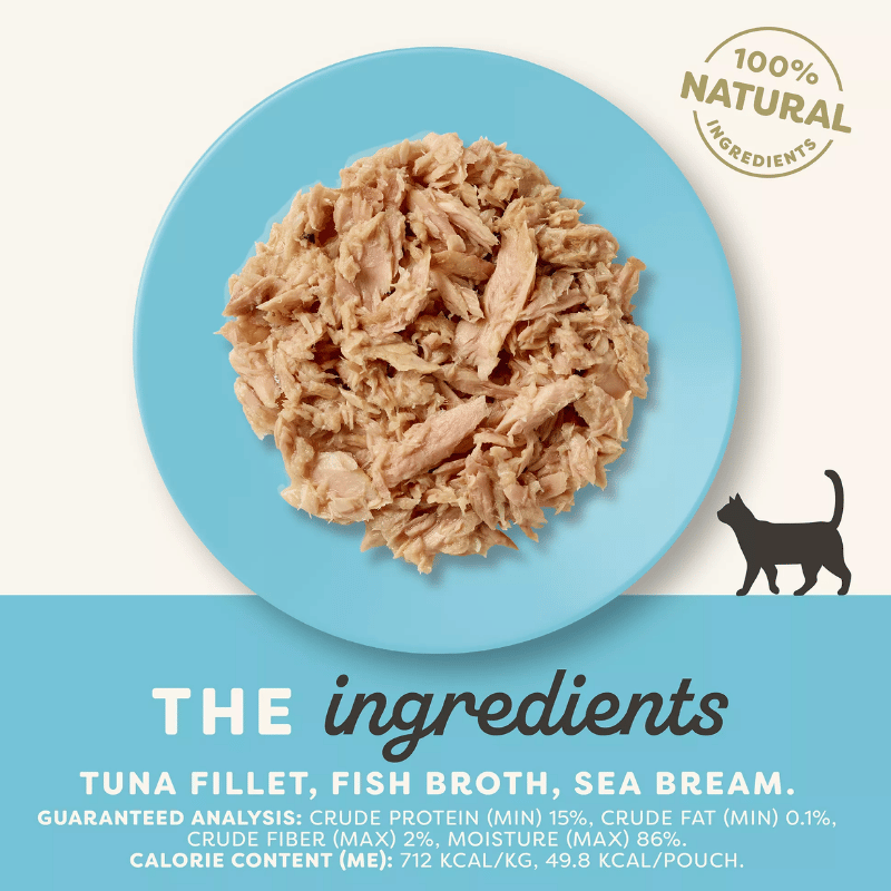 Applaws - Pouch - Tuna fillet & Seabream - 70g - Case/12