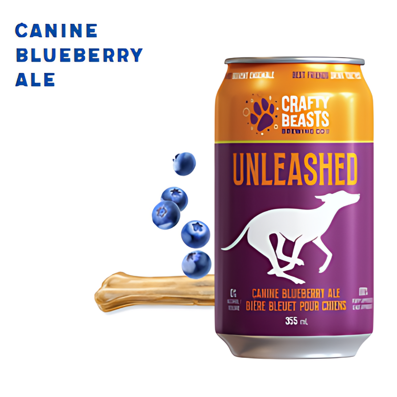 Crafty Beasts - Unleashed Blueberry Ale  (6 x 355ml)