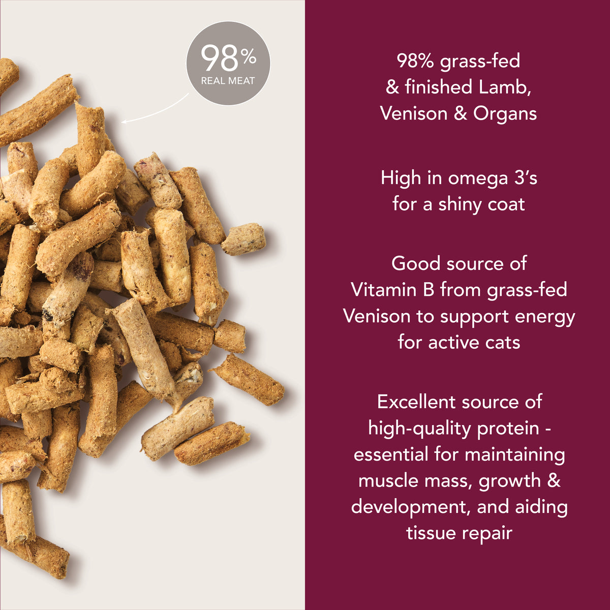 Feline Natural - Freeze-Dried - Lamb & Venison