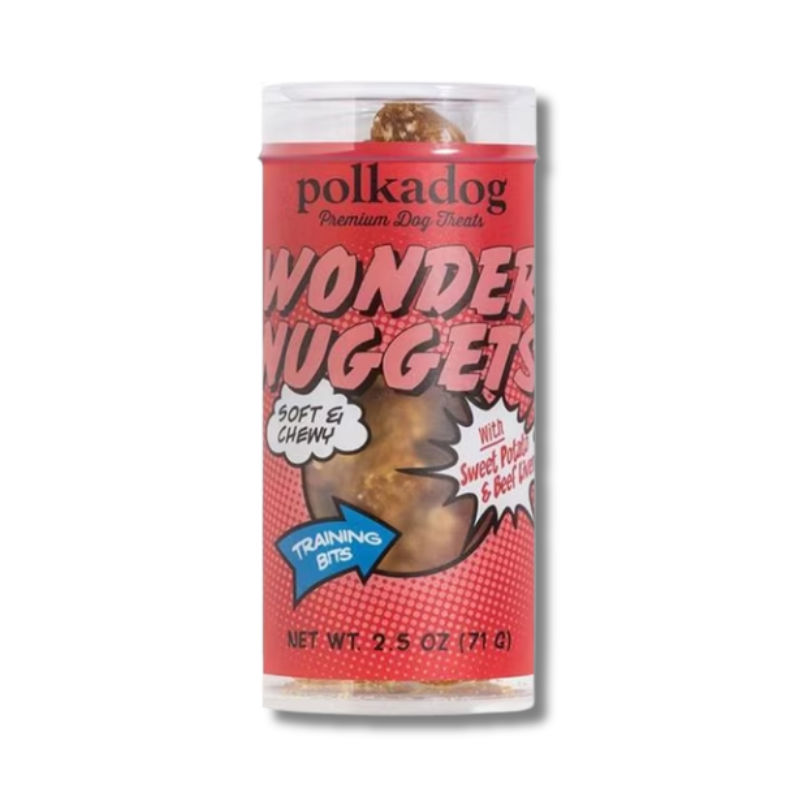 polkadog - Wonder Nuggets - Sweet Potato & Beef - tube - mini - 2.5oz