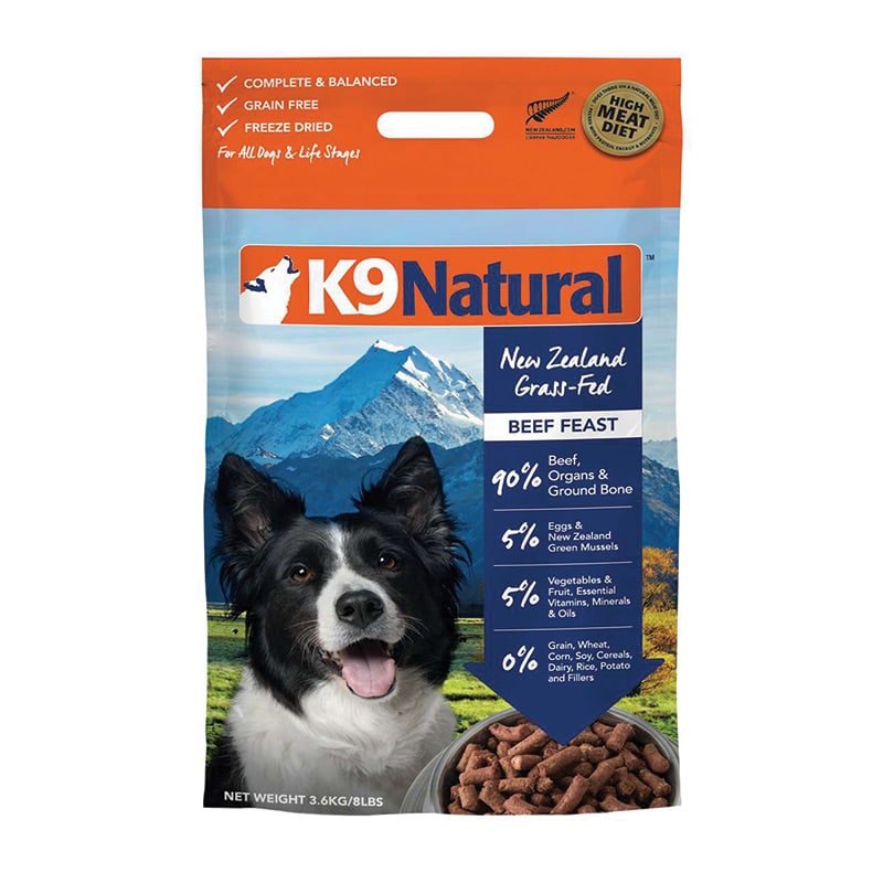 K9 Natural - Beef Freeze Dried 3.6 kg