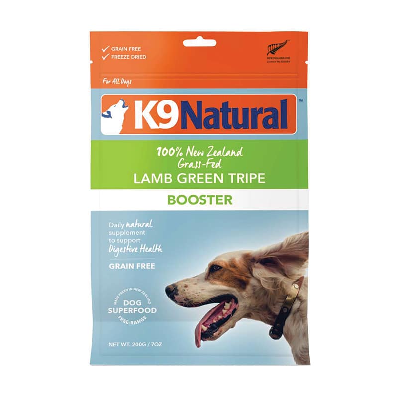 K9 Natural - Lamb Green Tripe Booster 200g