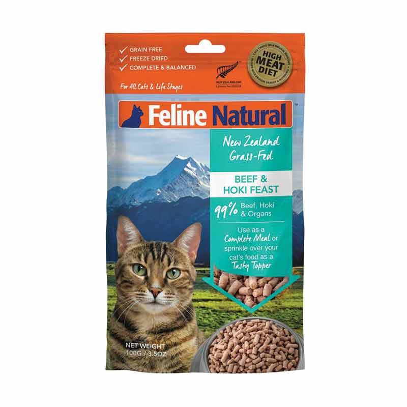Feline Natural - Beef & Hoki Freeze Dried