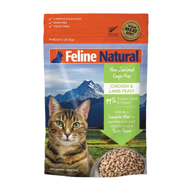 Feline Natural - Chicken & Lamb Freeze Dried - 320g