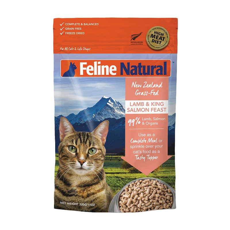Feline Natural - Lamb & Salmon Freeze Dried Topper