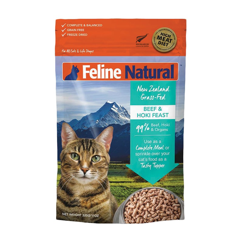 Feline Natural - Beef & Hoki Freeze Dried Topper