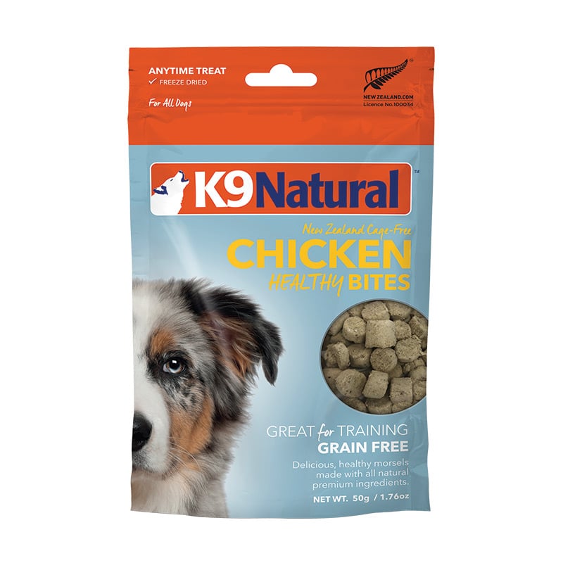 K9 Natural - Chicken Healthy Bites Treats - Freeze Dried