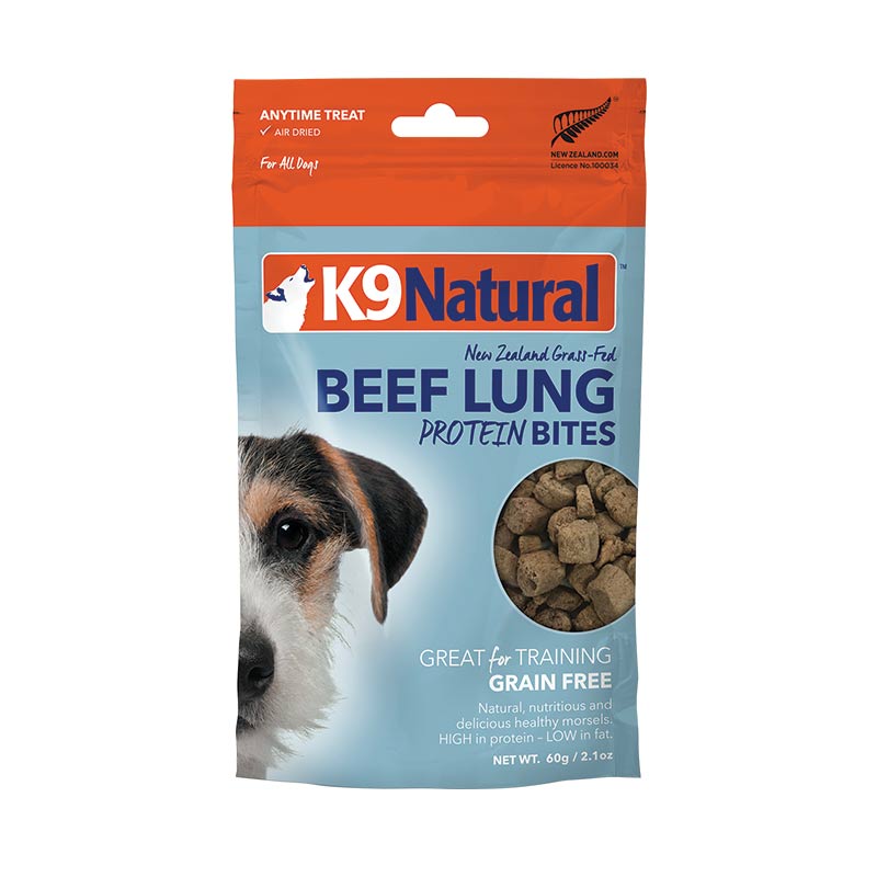 K9 Natural - Beef - Lung Protein Bites - Air Dried - 50 g