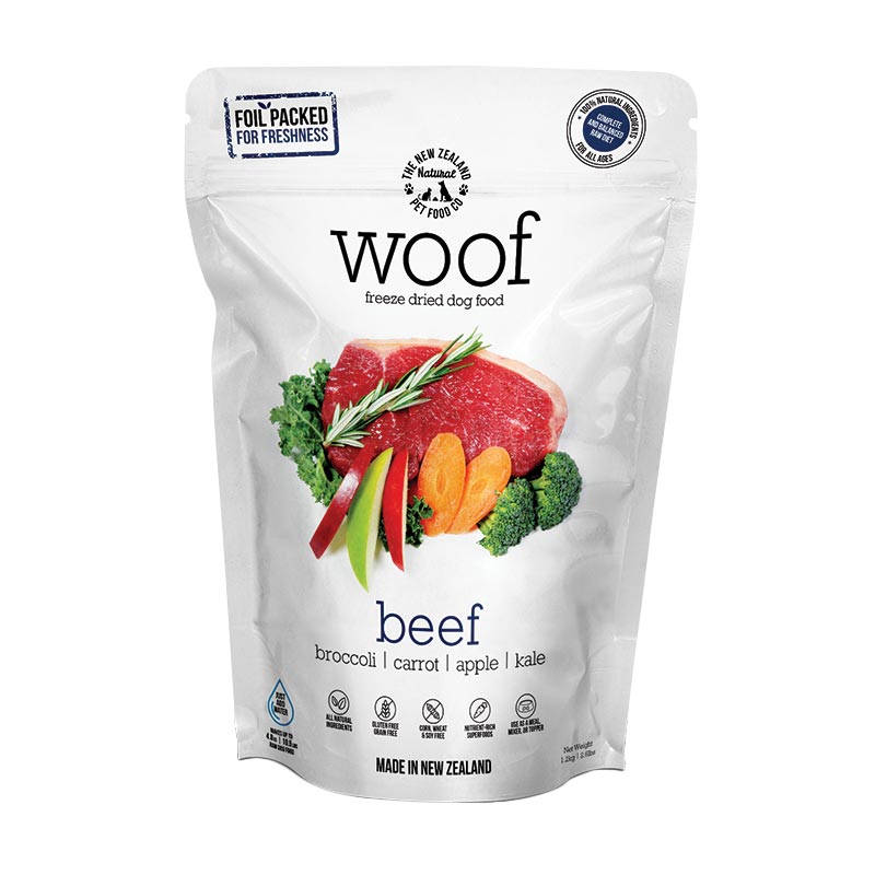 NZ Natural Pet Food Co - Freeze Dried - Food - Woof - Beef