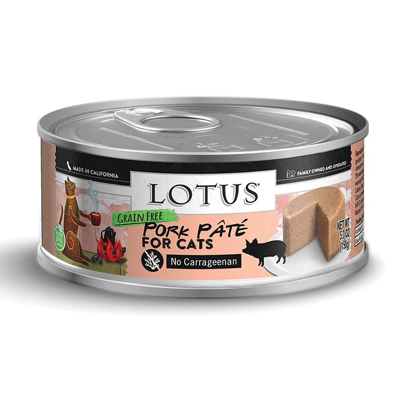 Lotus - Cat - Grain Free Pork Pate - 5.3oz