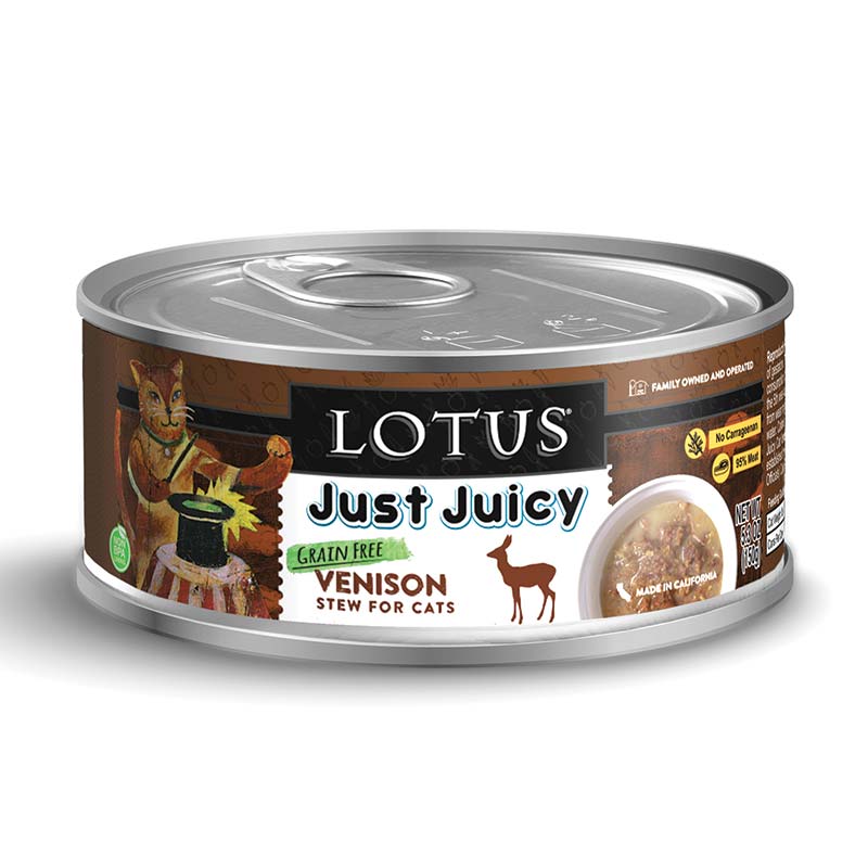 Lotus - Cat - Just Juicy Venison - 5.3oz