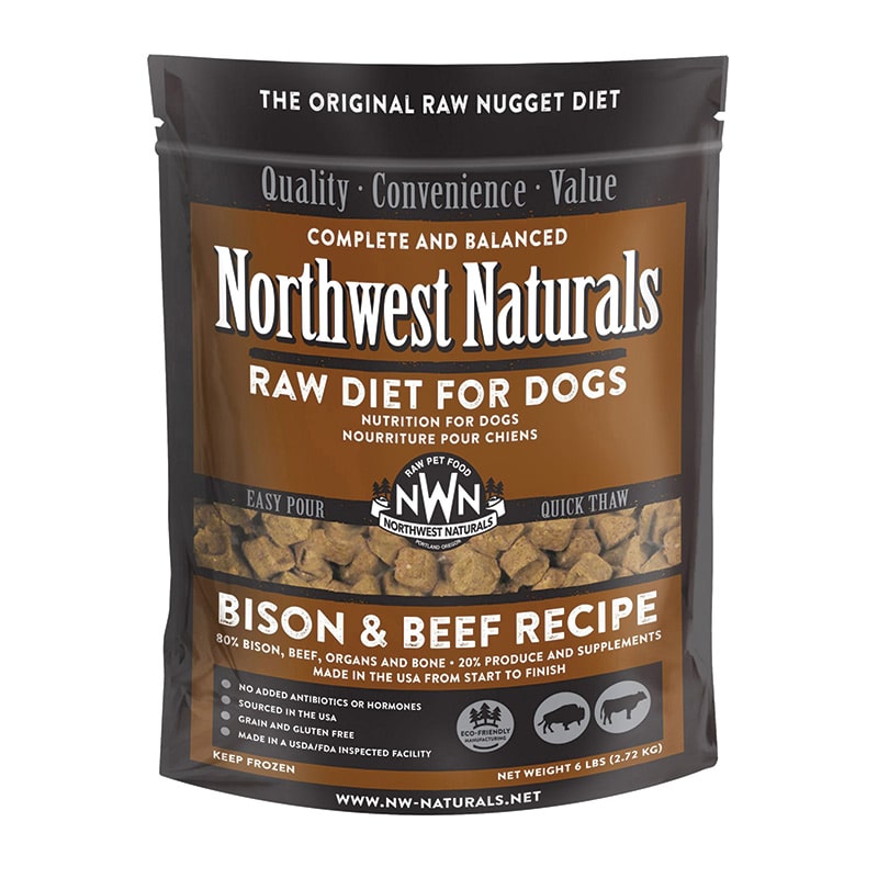 Northwest Naturals - Nuggets - Bison-Beef - 6lb
