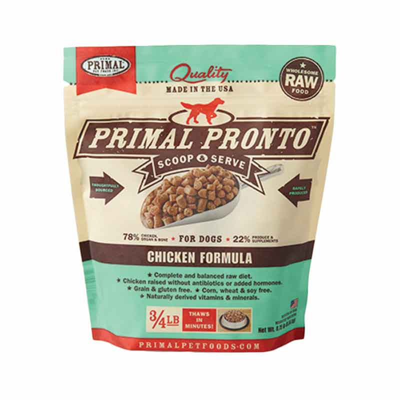 Primal - Canine - Pronto - Chicken - Trial - .75 lb