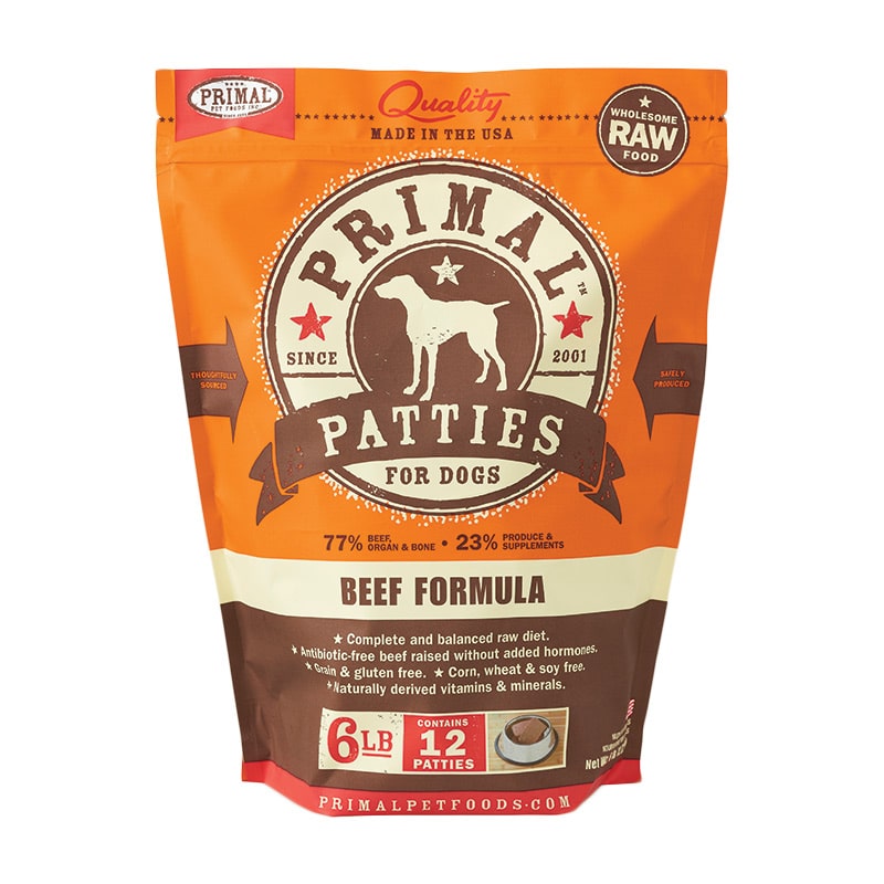 Primal - Canine - Patties - Beef