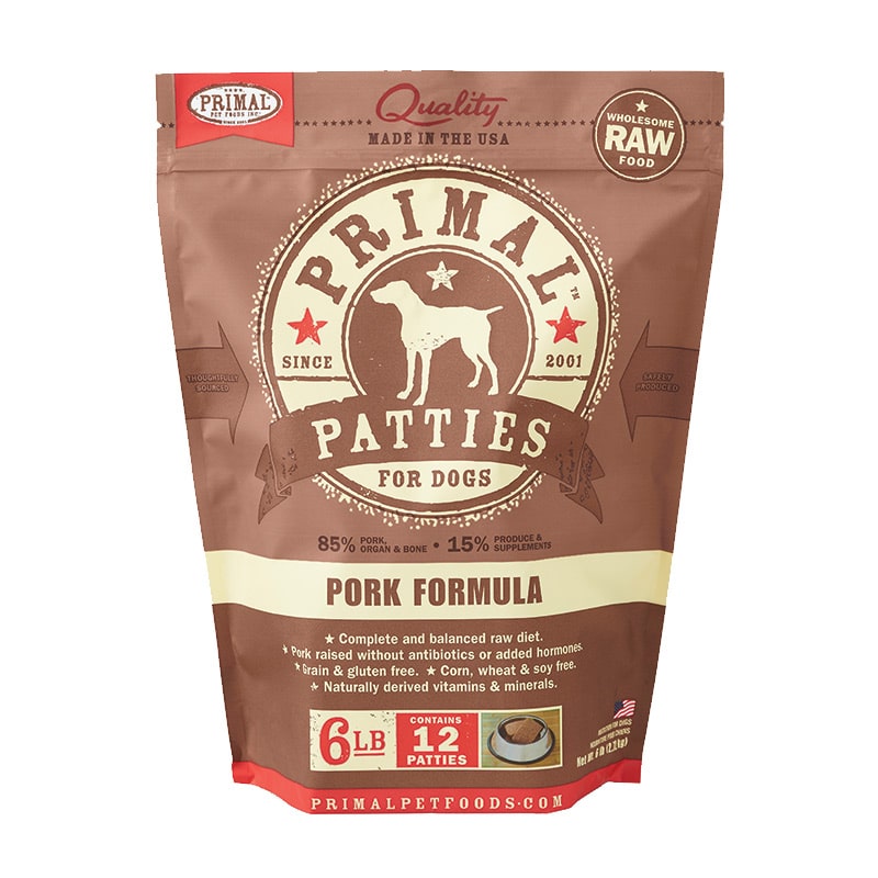 PRIMAL - Canine - Patties - Pork