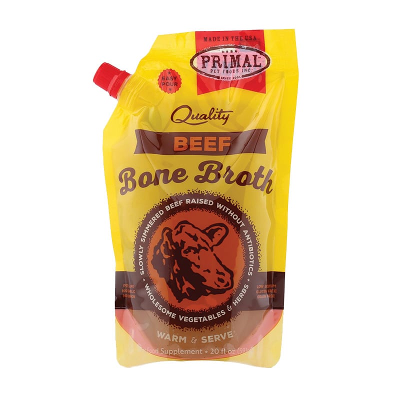 PRIMAL - Bone Broth - Beef - Case/4 - 20 oz