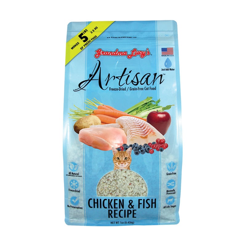Grandma Lucy's - ARTISAN - Cat - Grain-Free Chicken & Fish - 1 lb