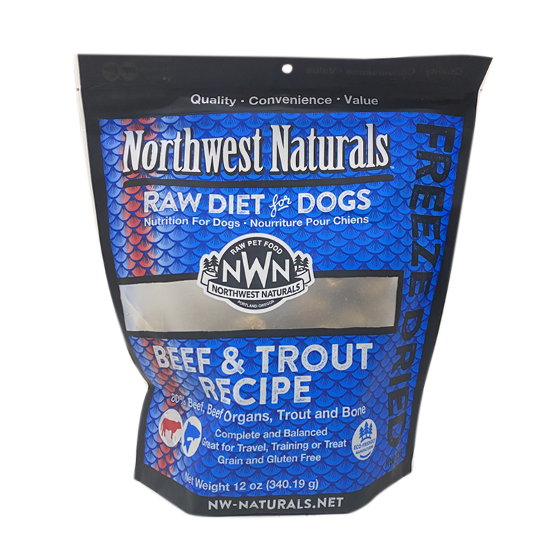 Northwest Naturals - Dog - FD Beef & Trout Nuggets - 12 oz