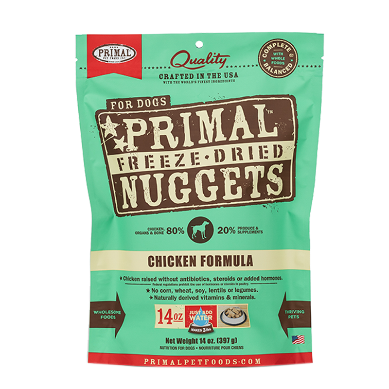 Primal - Canine - Freeze-Dried - Nuggets - Chicken