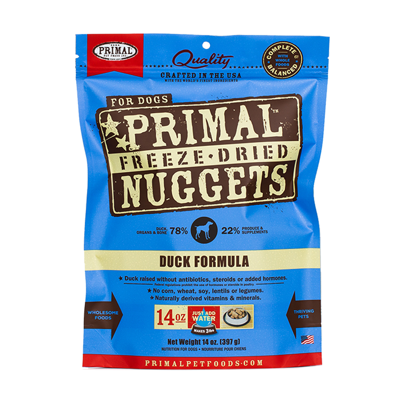 Primal - Canine - Freeze-Dried - Nuggets - Duck