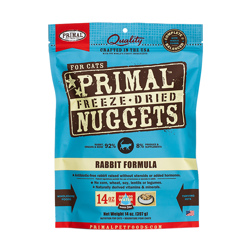 Primal - Feline - Rabbit Freeze-Dried Formula