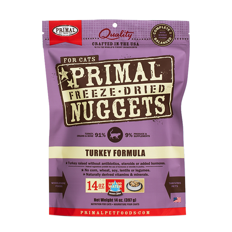 Primal - Feline - Turkey Freeze-Dried Formula