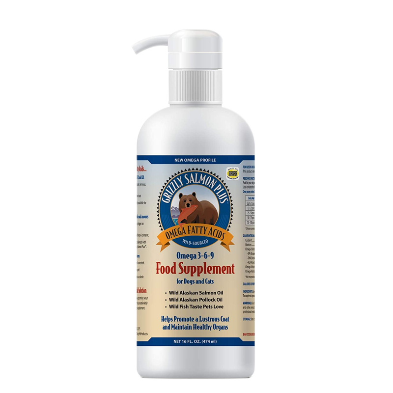 Grizzly - Salmon Oil Plus for Dogs and Cats