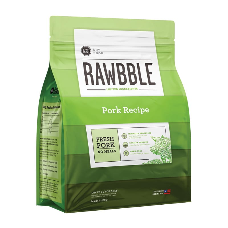 BIXBI - Dry - Rawbble - Pork - 24 lb