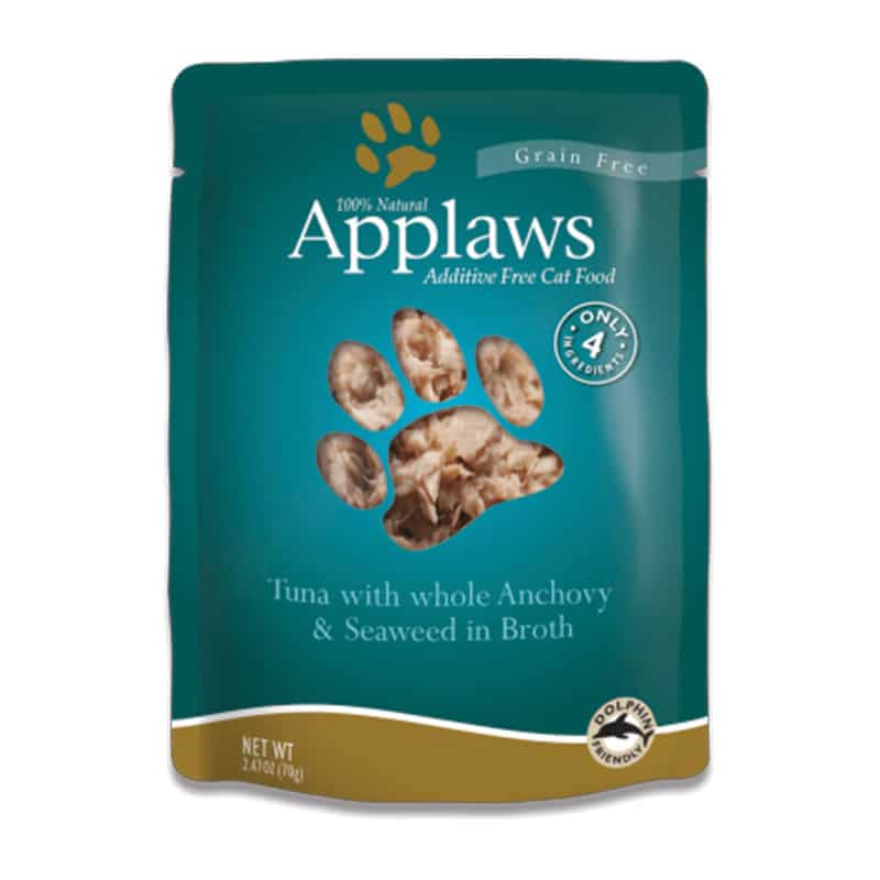 Applaws - Pouch - Tuna with Anchovy & Seaweed - 70g - Case/12
